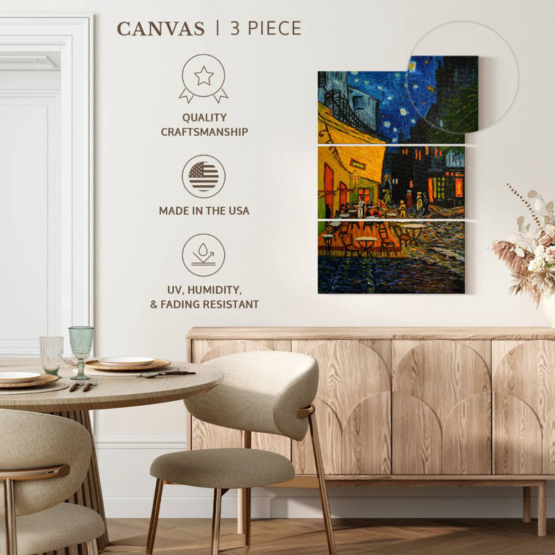 Cafe, 65" H x 42" W
