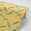 Stalks 10' L x 25" W Peel and Stick Wallpaper Panel