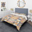 Ensemble de housse couette mid-century rétro vi -40703251