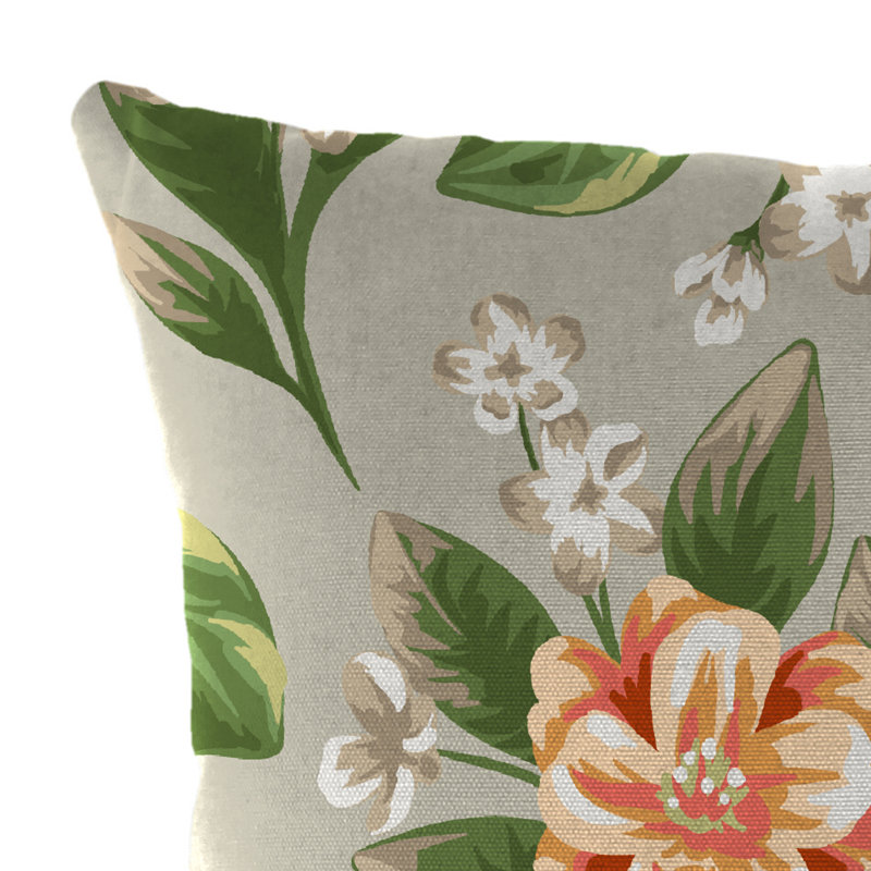 Sunbrella Outdoor Throw Pillow, Tori Cedar