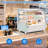 Countertop Commercial Display Fridge, 5.2 Cu.ft Glass Door Cooler with Adjustable Shelves for Cafes and Bakeries-127283059