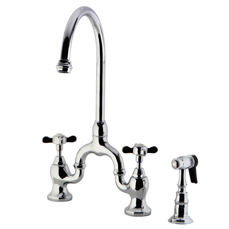 Robinet de cuisine, Chrome poli
