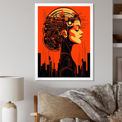 Urban Cyberpunk Femme Fatale I - Imprimé