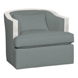 Burlingame Fabric Swivel Barrel Chair