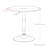 Galilea Round Metal Base Dining Table-283175329-283175328