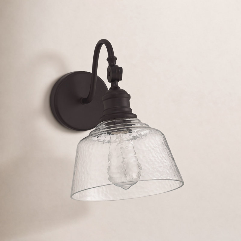 Meridian 1-Light Wall Sconce in Oil Rubbed Bronze, Bronze