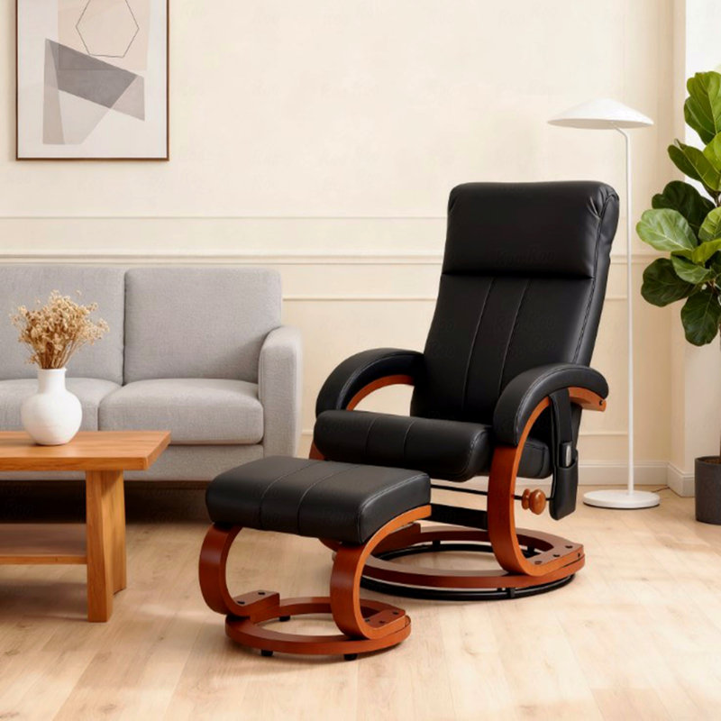 Fauteuil vibrant avec fonction inclinable avec télécommande, pour la maison et le bureau
