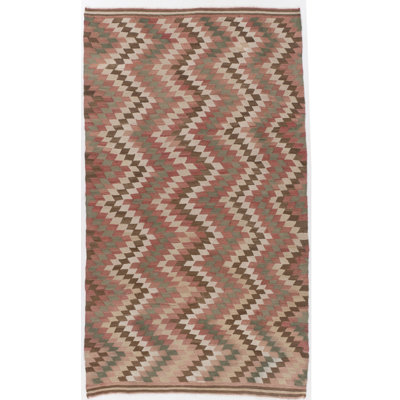 One-of-a-Kind 5'5" X 9'2" Flatweave Area Rug