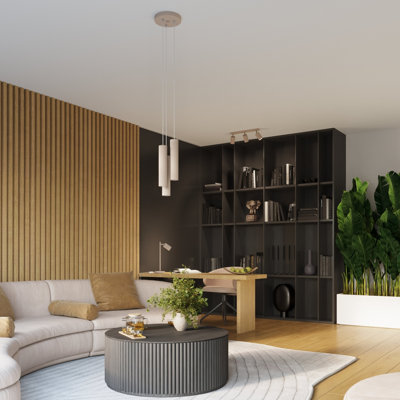 Karbon Aluminium Flush Mount
