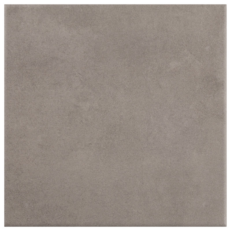Geode 7.87 In. X 7.87 In. Matte Porcelain Floor And Wall Tile (10.76 Sq. Ft. / Case), Cement Mist Gray
