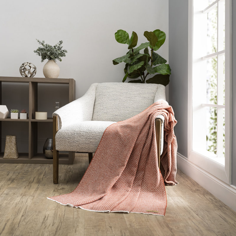 Spicy Orange Hudson Valley Throw, Spicy Orange