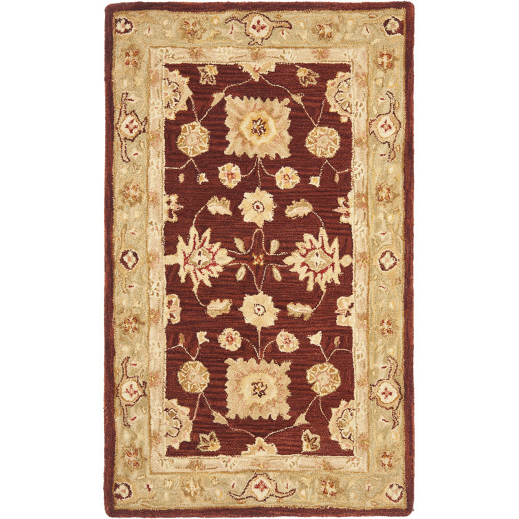 Tingley Hand Tufted Wool Floral Rug
