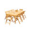 Surfliner Outdoor 9 - Piece Teak Dining Set