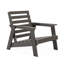Chaise avec accoudoirs avec coussins amovibles Leisuremod-105511585