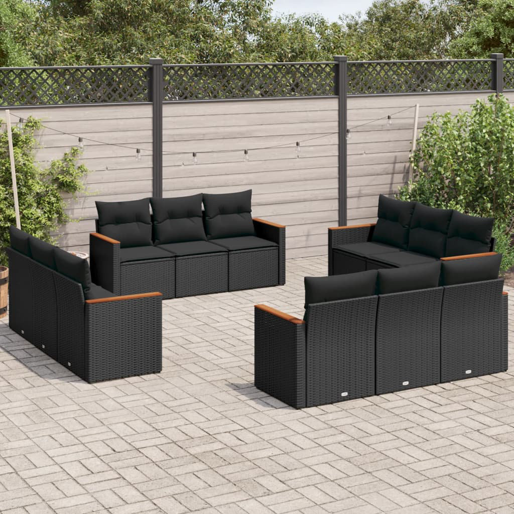 62 cm breites Outdoor-Sitzgruppen-Set Rassie mit Kissen