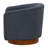 Arnardo Fabric Wood Base Swivel Chair-1153398287