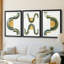 Analogous Arches I - Impression personnalisée de qualité supérieure avec cadre mat - 3 pièces-1054427912-1054427914