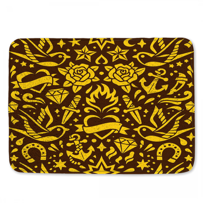 Tapis pour salle de bain, 34in W x 21in L