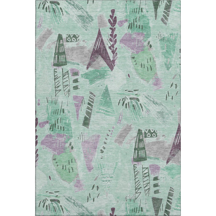 Premium Machine Washable Harjo AMF1573 Modern Rug