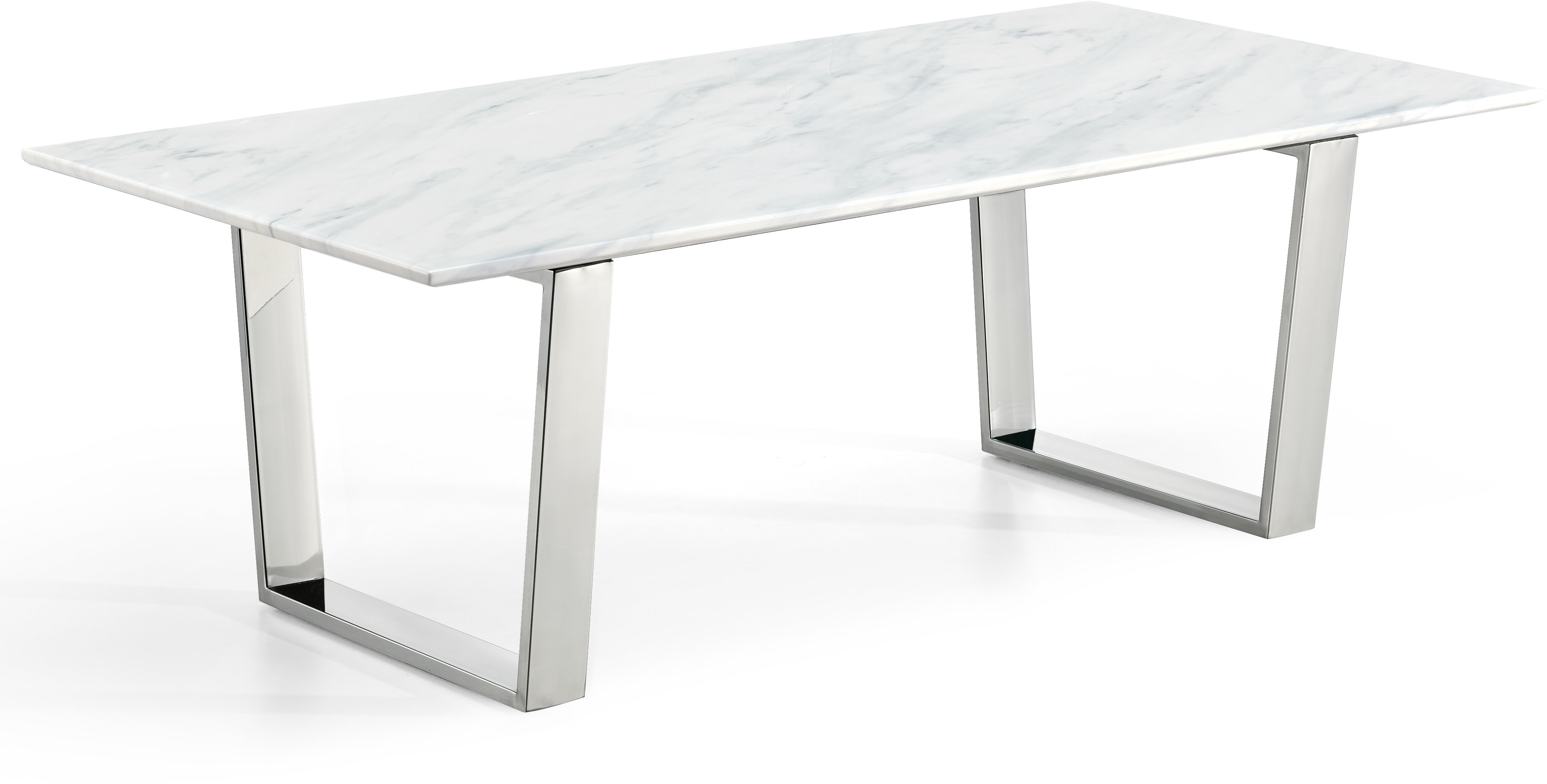 Honeoye Sled Coffee Table | Silver