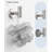 Radius 4-Piece Bathroom Hardware Set in Brushed Nickel-126538043