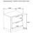 Sophia 2-Drawer Nightstand-2085188415