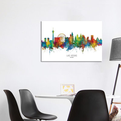 " Las Vegas Nevada Skyline " by Michael Tompsett