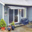 Auvent pour fenêtre de porte d'entrée pour la maison, housse de pluie en polycarbonate avec supports en ABS, parasol imperméable pour l'extérieur de la maison-124422875-124422877