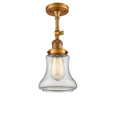 Edda Glass Semi Flush Mount