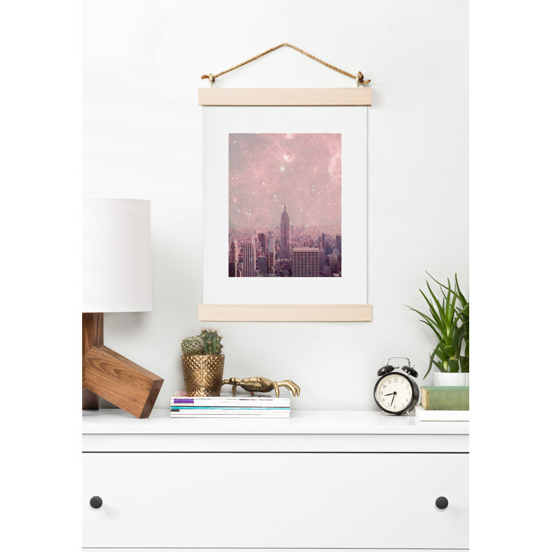« stardust recouvrir new york », impression, H 20 po x l 16 po x P 0,12 po