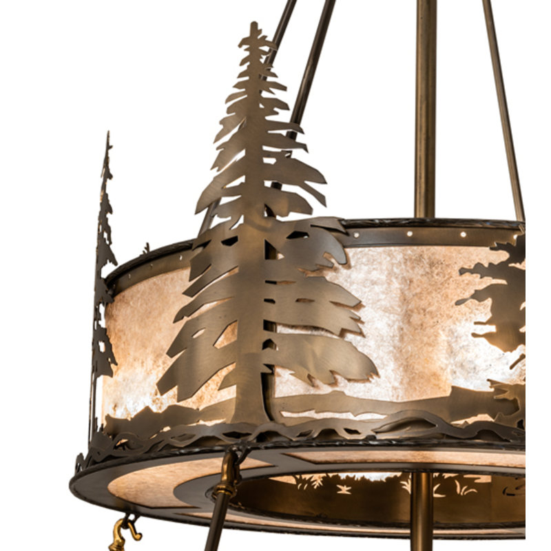 Tall Pines Downrod Ceiling Fan