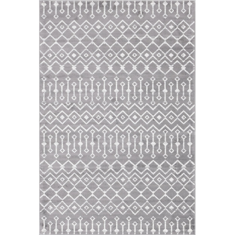 Moroccan Area Rug, Rectangle 183 x 274cm