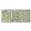 Driftwood Palm Leaf I - Toile tendue avec châssis sur mesure - 3 pièces-65391916-65391919