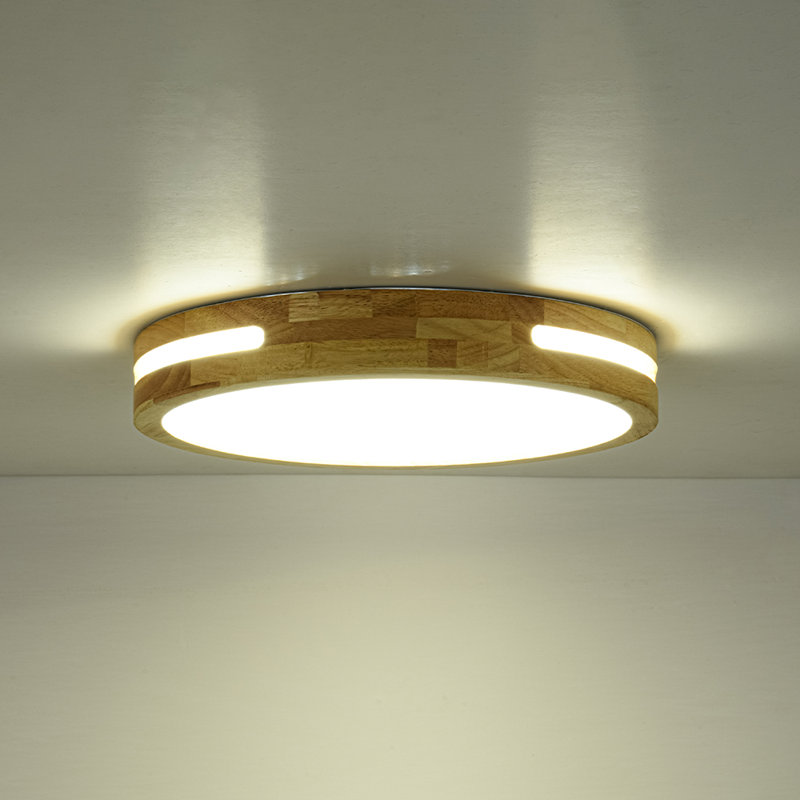 Plafonnier encastré rond Nordic Dimmable