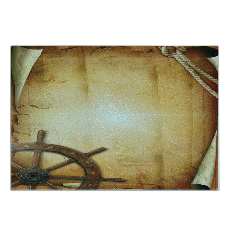 Ancienne planche à découper en verre trempé Ambesonne