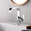 Robinet de salle de bains monotrou avec ensemble de drainage-61085605