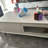 Cream solid wood coffee table Minimalism