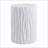 Wavy Fluted MGO Side Table with High Weight Capacity