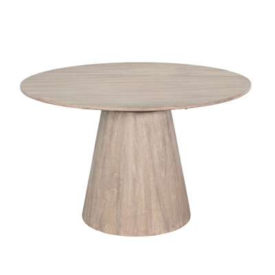 Latitude Run® Wheat Round Dining Table