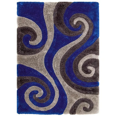 Aidanjohn Synthetic Abstract Rug