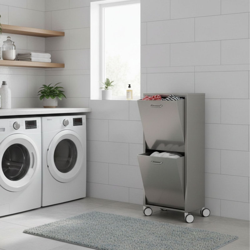Rolling Laundry Basket