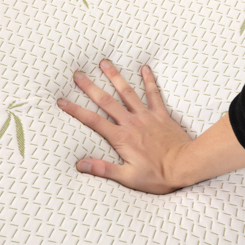 Matelas en mousse viscoélastique imprégnée de gel 8 po Alwyn Home Bournon, Grand lit