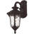 Outdoor Wall Lantern Pendant Fixture – Clear Water Glass Shade-101231083-101231082
