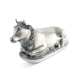 Garden Friends Pewter Butter Dish