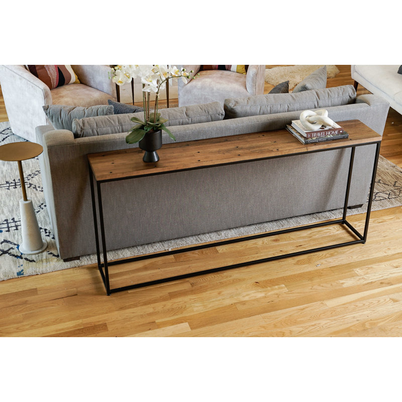 Reincke 72'' Solid Wood Top Console Table