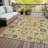 Alta Washable Oriental Indoor / Outdoor Rug-1213097393