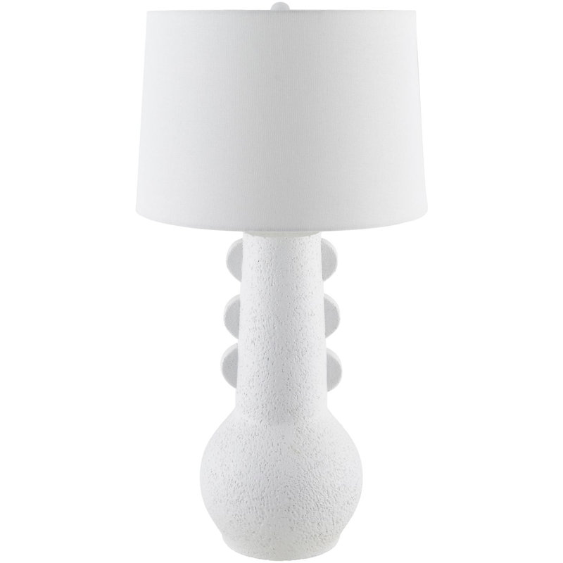 Lampe de table Hildia, Blanc