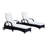 Kloss Outdoor Single chaise with Cushions-626009554-573405809