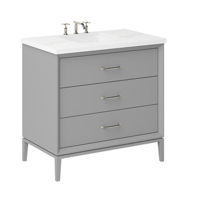 Alexandra Three-Drawer Single Bath Vanity