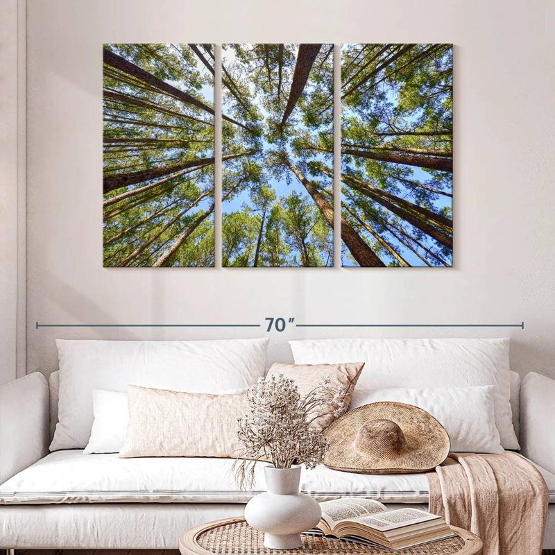 Harnek Towering Pine Trees, 32" H x 50" W